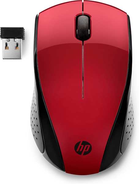 WIRELESS MOUSE 220 S RED RED
