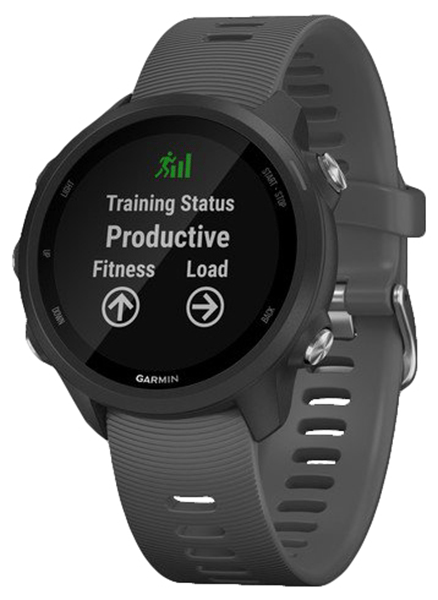 010-02120-10 smartwatch garmin forerunner 245 . aplicaciones deportivas. gps incorporado. negro