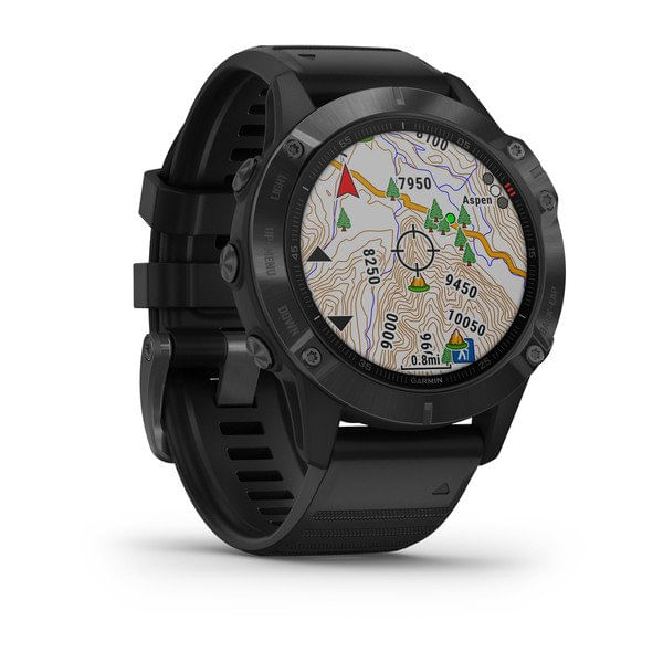 010-02158-02 smartwatch garmin fenix 6 pro. aplicaciones deportaivas. control del ritmo. gris carbon