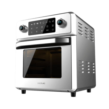 02257 horno freidora cecotec bake and fry 1400 touch steel