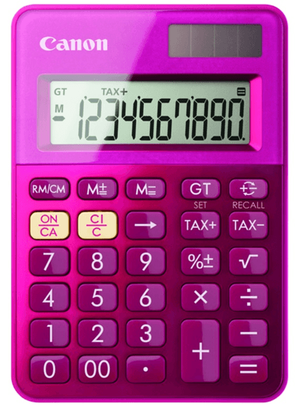 0289C003 calculadora ls-100k m-rosa