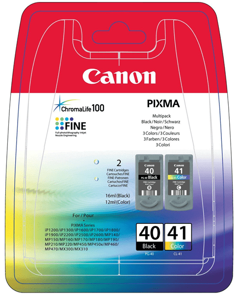 0615B043 cartucho canon multipack pg-40 cl-41