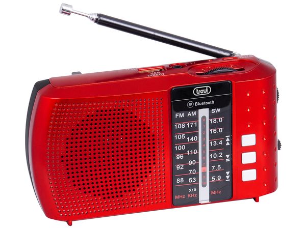 0RA7F2002 radio porta til multibanda bluetooth usb micro sd trevi ra 7f20 bt rojo