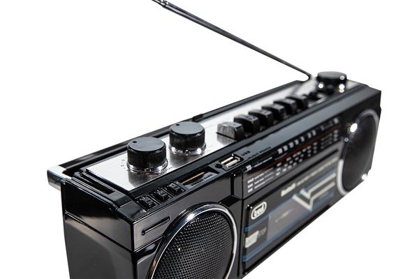 0RR50100 radio grabadora porta til usb sd bluetooth cassette trevi rr 501 bt negro