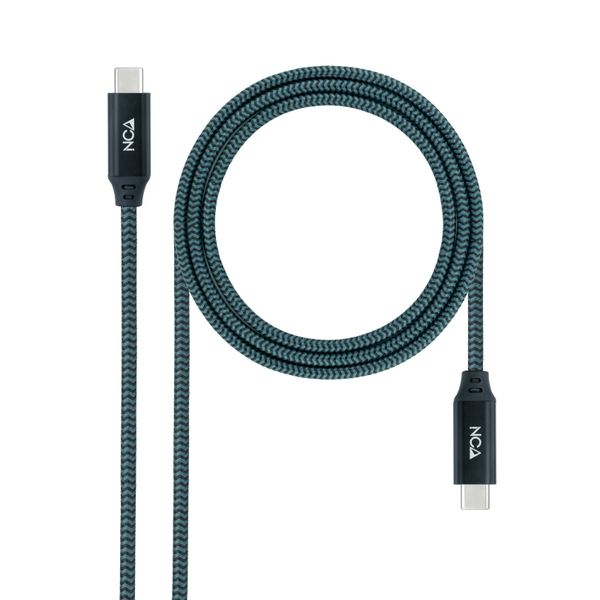 10.01.4301-L150-COMB nanocable cable usb 3.2 gen2x2 100w 4k usb-c 1.5m