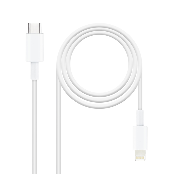 10.10.0602 nanocable cable lightning a usb-c 2 metros