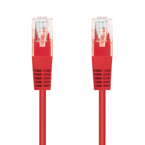 10.20.0201 nanocable cable red cruzado cat.5e utp rojo 1 m