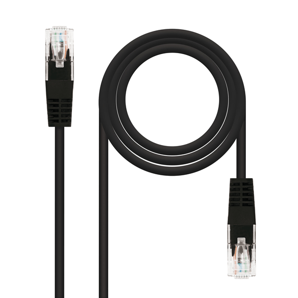 10.20.0403-BK latiguillo-cable red nano cable rj45 cat.6 utp awg24 3.0m negro