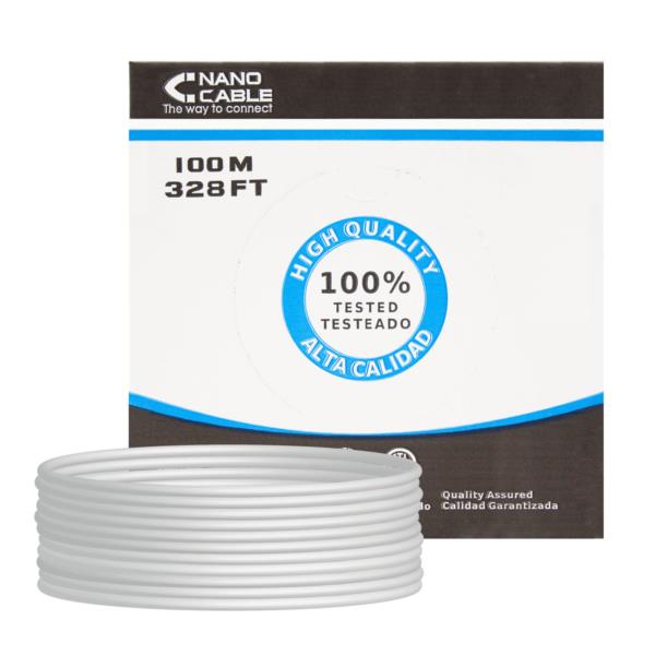 10.20.0902 bobina cable rj45 cat6 ftp 100mts 100 cobre