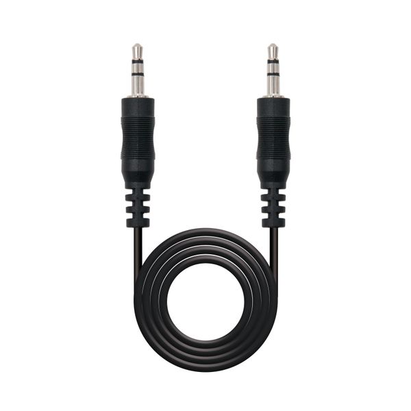 10.24.0115 cable audio jack 3.5mm nano cable 15m negro
