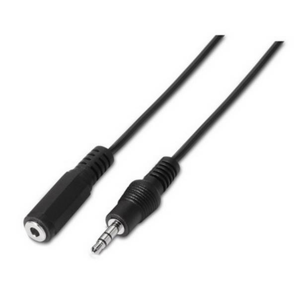 10.24.0203 cable audio nanocable jack 3.5 macho a jack 3.5 hembra 3m