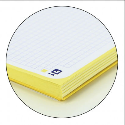 100430200 cuaderno europeanbook 1 tapa extradura a4 80 hojas 5x5 color amarillo oxford 100430200