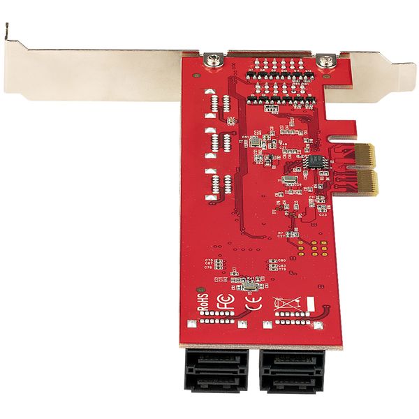 10P6G-PCIE-SATA-CARD sata pcie card 10 port 6gbps pcie sata expansion card asm10 62