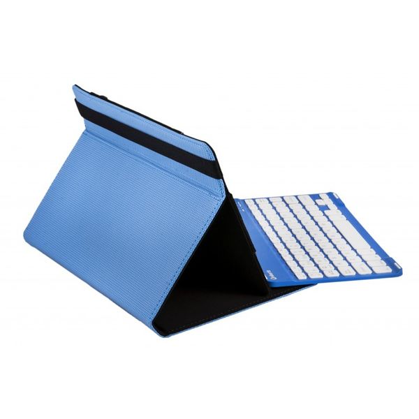 111914240199 funda tablet universal 9p 10.1p gripcase teclado bluetooth azul silver ht