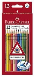 112412 estuche 12 lapices color grip faber castell 112412