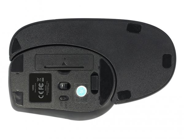 12552 delock mouse optico ergonomico de 5 botones inalam