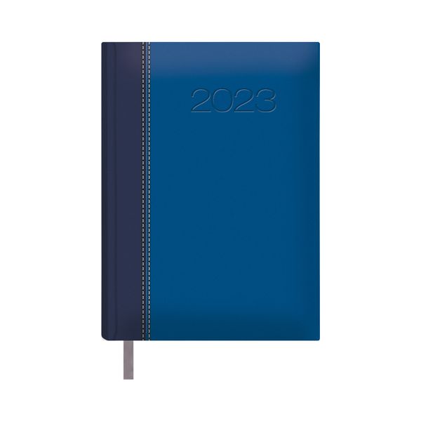 12726_-_23 agenda 2023 orleans dia pagina 14 x 20 cm. color azul dohe 12726 23