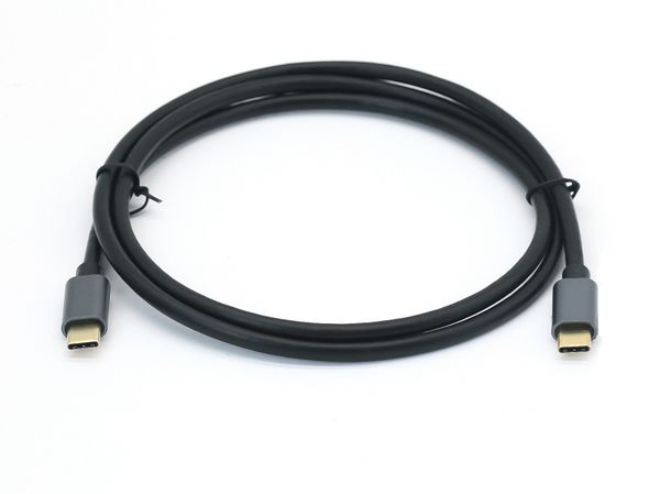 128353 cable usb c macho usb c macho usb 3.2 0.5m transferencia 10g 5a 100w color negro