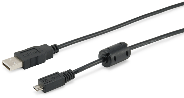 128551 cable usb 2.0 equip tipo a-micro usb b 1.8m con ferrita 128551