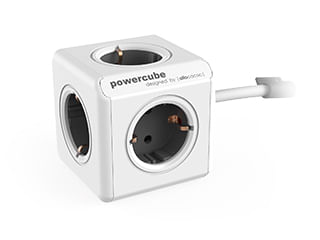 1300GY_DEEXPC powercube extended gray 1.5m 4 outlet