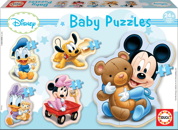 13813 baby puzzle mickey 24m educa borras 13813