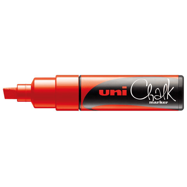 140145000 marcador chalk pwe-8k pizarra verde 8mm. rojo uni-ball 140145000