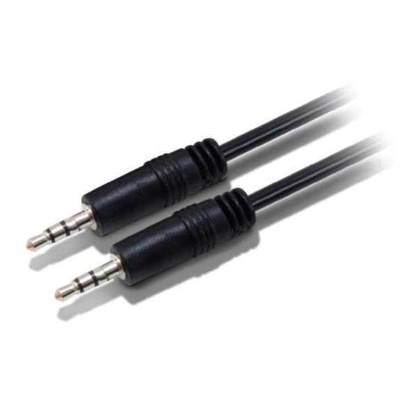 14708107 cable audio mini jack 3.5mm macho macho 2.5m equip