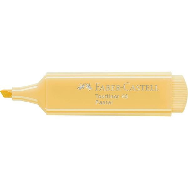 154667 marcador fluor textliner vainilla pastel faber castell 154667