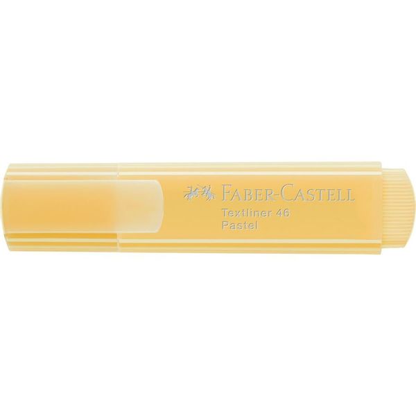 154667 marcador fluor textliner vainilla pastel faber castell 154667
