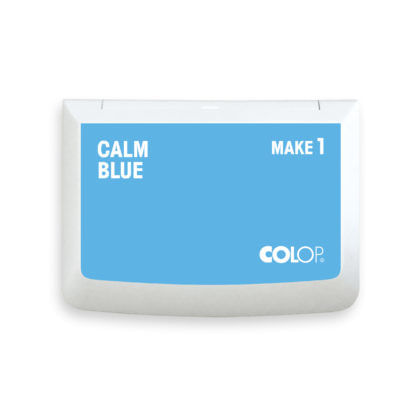 155109 tampon make1 color azul calma 50x90 mm colop 155109