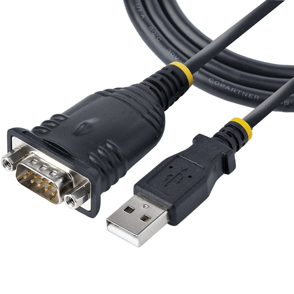 1P3FP-USB-SERIAL 3ft usb to serial cable-winmac-prolific ic