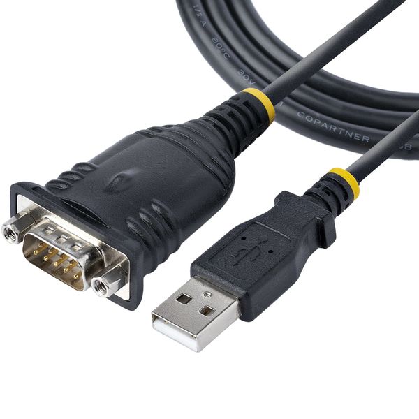 1P3FP-USB-SERIAL 3ft usb to serial cable winmac prolific ic