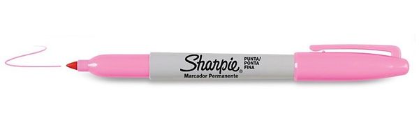 2025035 marcador fine rosa sharpie 2025035