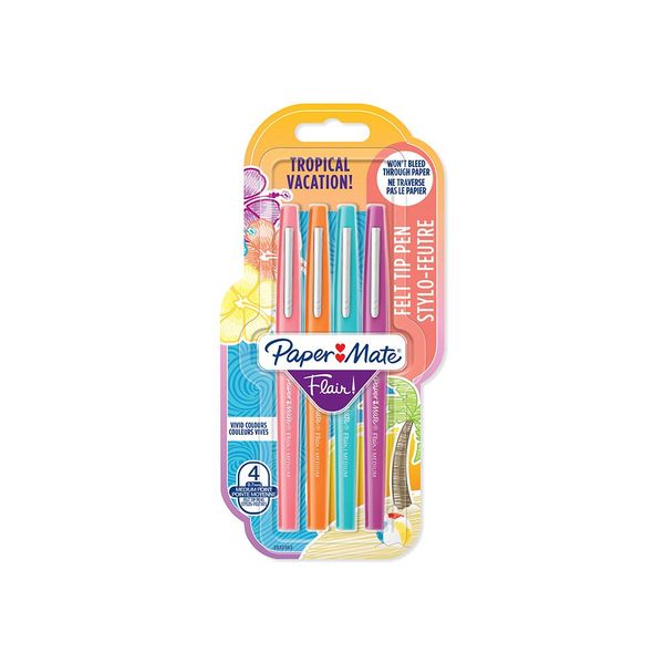 2032363 flair m. tropical vacation bl4 paper mate 2032363