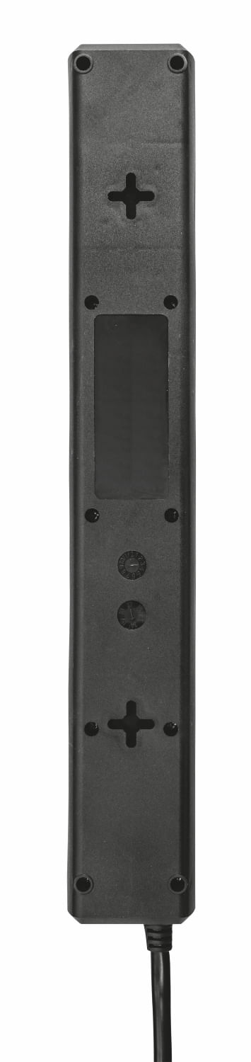 21059 regleta trust 6 tomas schuko proteccion interruptor on off color negro 21059