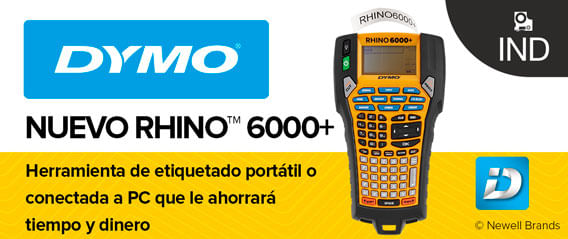 2122966 rotuladora rhino 6000 dymo 2122966