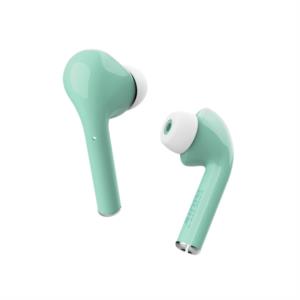 23703 auriculares intrauditivos trust nika touch bluetooth tactil base recargable color turquesa 23703