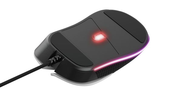 24485 mouse wireless trust gaming gxt 922w ybar rgb 7200dpi 6 botones color blanco 24485