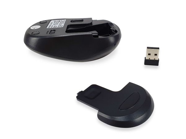 245111 mouse inlambrico equip comfort wireless mouse 1200dpi color negro