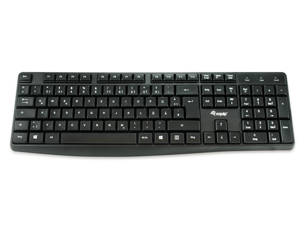 245211 teclado usb equip life 105 teclas 245211