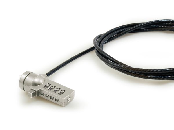 245400 cable de seguridad portatil equip life por combinacion 1.8m