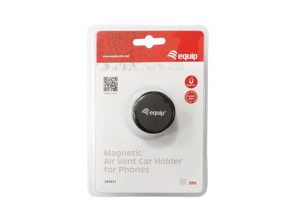 245431 soporte unversal equip life magnetic car holder toma ventilacion smartphone