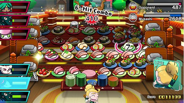 2523481 juego nintendo switch sushi striker way of sushido
