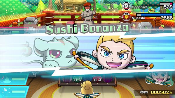 2523481 juego nintendo switch sushi striker way of sushido