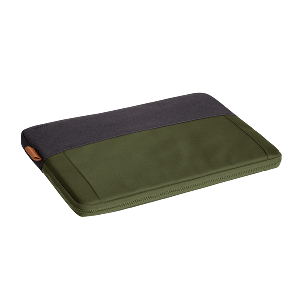 25247 funda universal trust lisboa 25247 soft sleeve color negro verde para tablets portatiles hasta 16p
