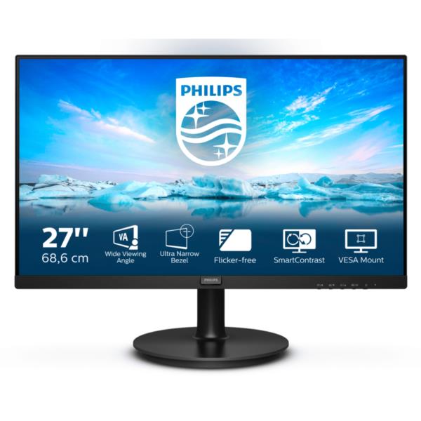 271V8LA_00 monitor philips 27p led hdmi 271v8la 1920x1080 4ms 75hz vga hdmi altavoces