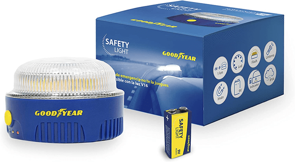 280057 baliza luminosa emergencia safety light goodyear v16 280057