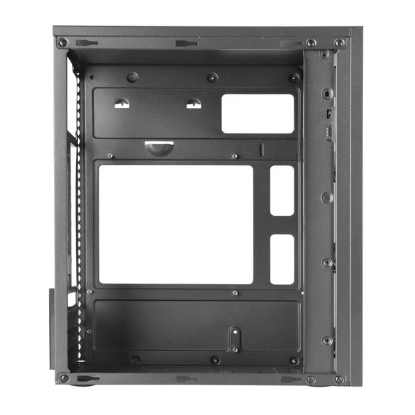 2ALUXM caja tacens 2aluxm caja pc minitorre micro atx ventilador 12cm acero ultraligero negro negro