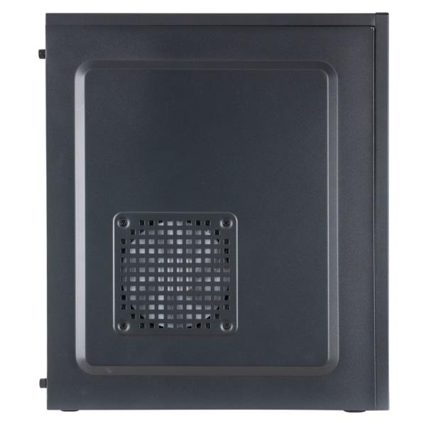 2ALUX caja tacens 2alux semitorre atx ventilador 12cm acero ultraligero negro negro