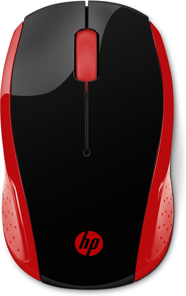 2HU82AA#ABB hp 200 emprs red wireless mouse